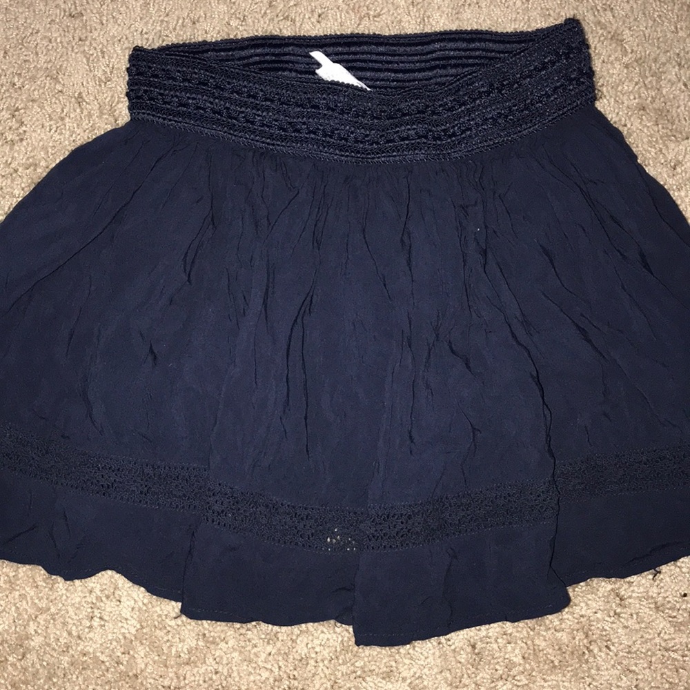 Navy Blue Skirt